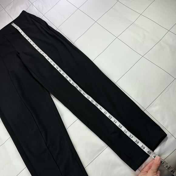Athleta Pants Womens 6 Black Vienna Slim Pull On Casual Commute Travel City Work - Picture 11 of 12